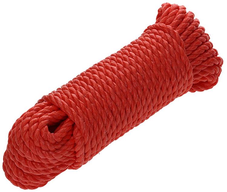 Mack 1013964 - fil pp torsadé orange 6mm 15m | 5 pièces