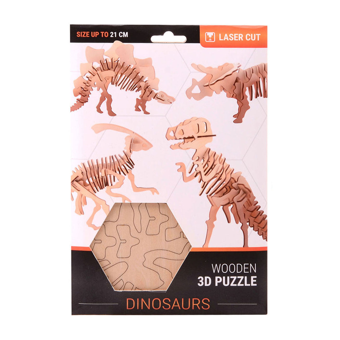 Kit de construction en bois dinosaurus 3d