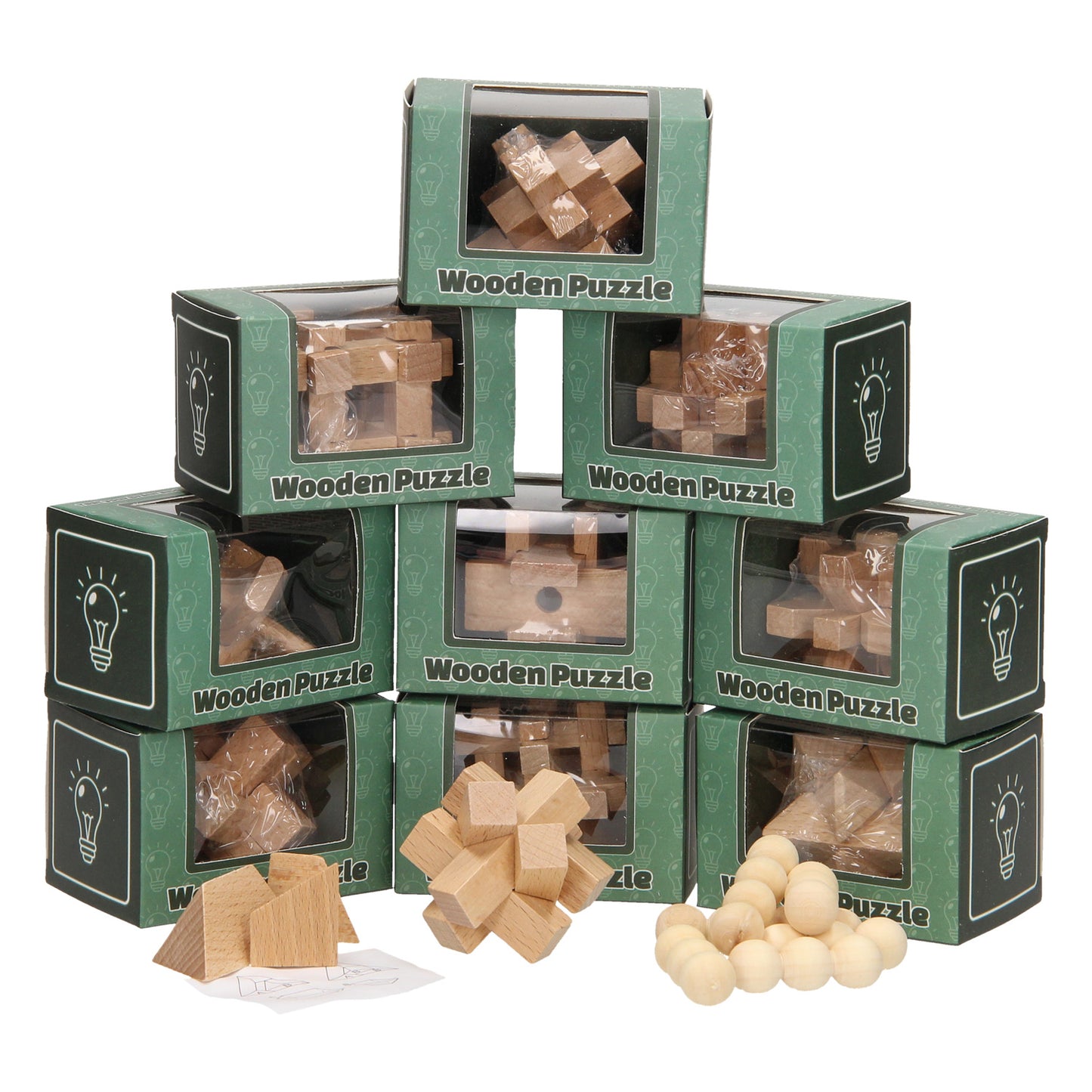 Cracker de cerveau en bois Johntoy