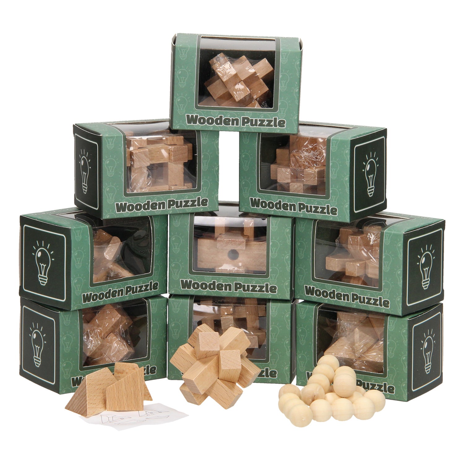 Cracker de cerveau en bois Johntoy