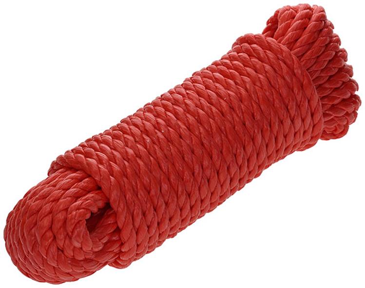 Mack 1013965 - fil pp torsadé orange 8mm 15m | 5 pièces