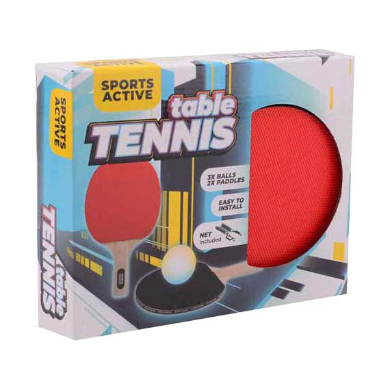 Ensemble de tennis de table actif sportif