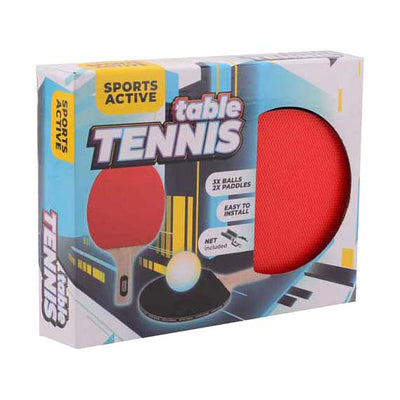 Ensemble de tennis de table actif sportif