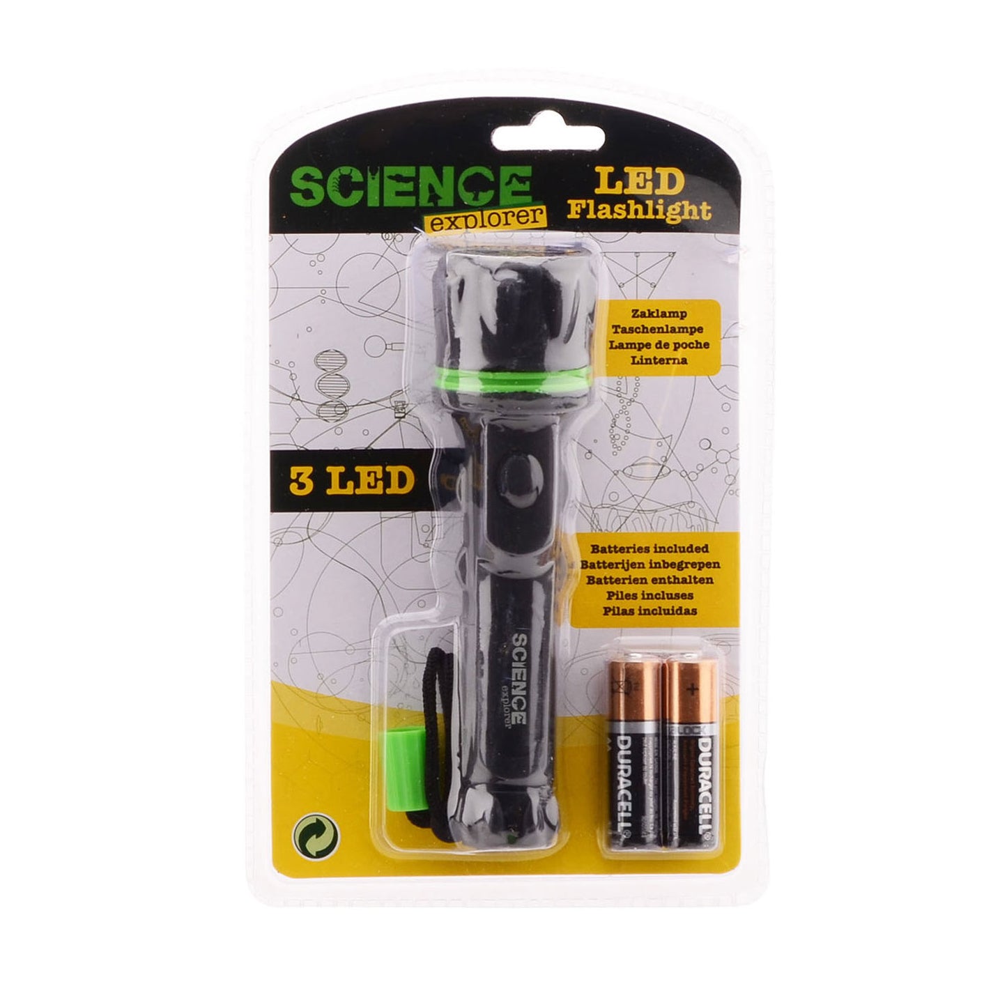 JOHNTOY SCIENCE Explorer Lampe de poche LED