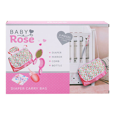 Baby Rose Diaper Carrier Sac avec accessoires