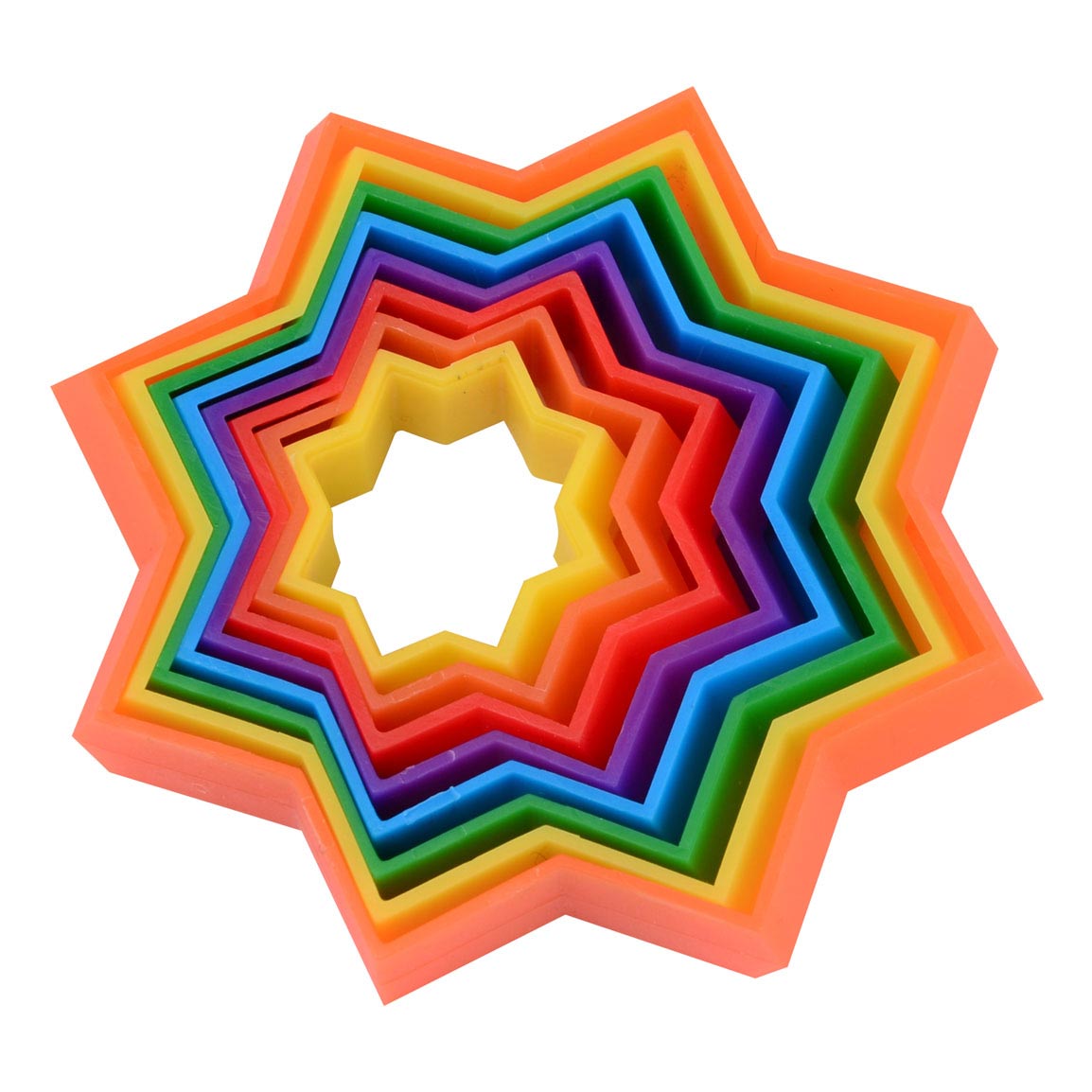 JOHNTOY Magical Rainbow Star