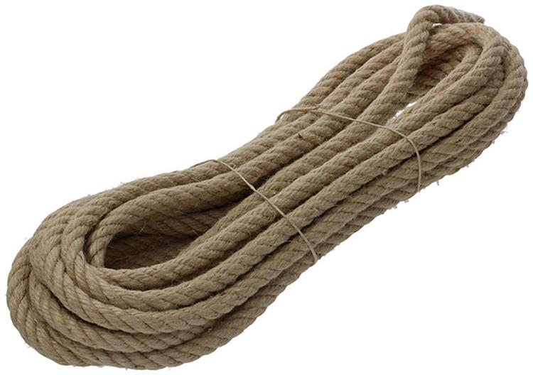 Mack 1013969 - corde de jute brin torsadé 12mm 10m | 5 pièces