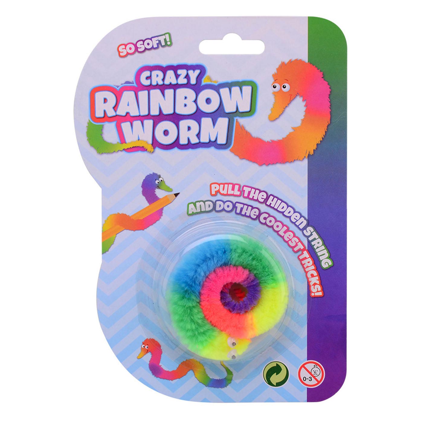 JOHNTOY MAGICAL WORM RAINBOW