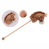 JOHNTOY PLUCHE Hobby Horse avec son