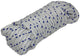 Mack 1013977 - pp tressé blanc bleu brin8mm 15m | 5 pièces