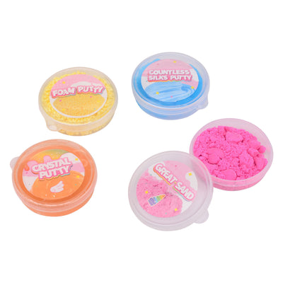 JOHNTOY UNICORN PUTTY PARTY, 4ST