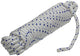 Mack 1013979 - pp tressé blanc bleu fil12mm 15m | 5 pièces