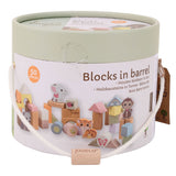 Joueco the Wildies Blocs en bois, 50e - afbeelding 2