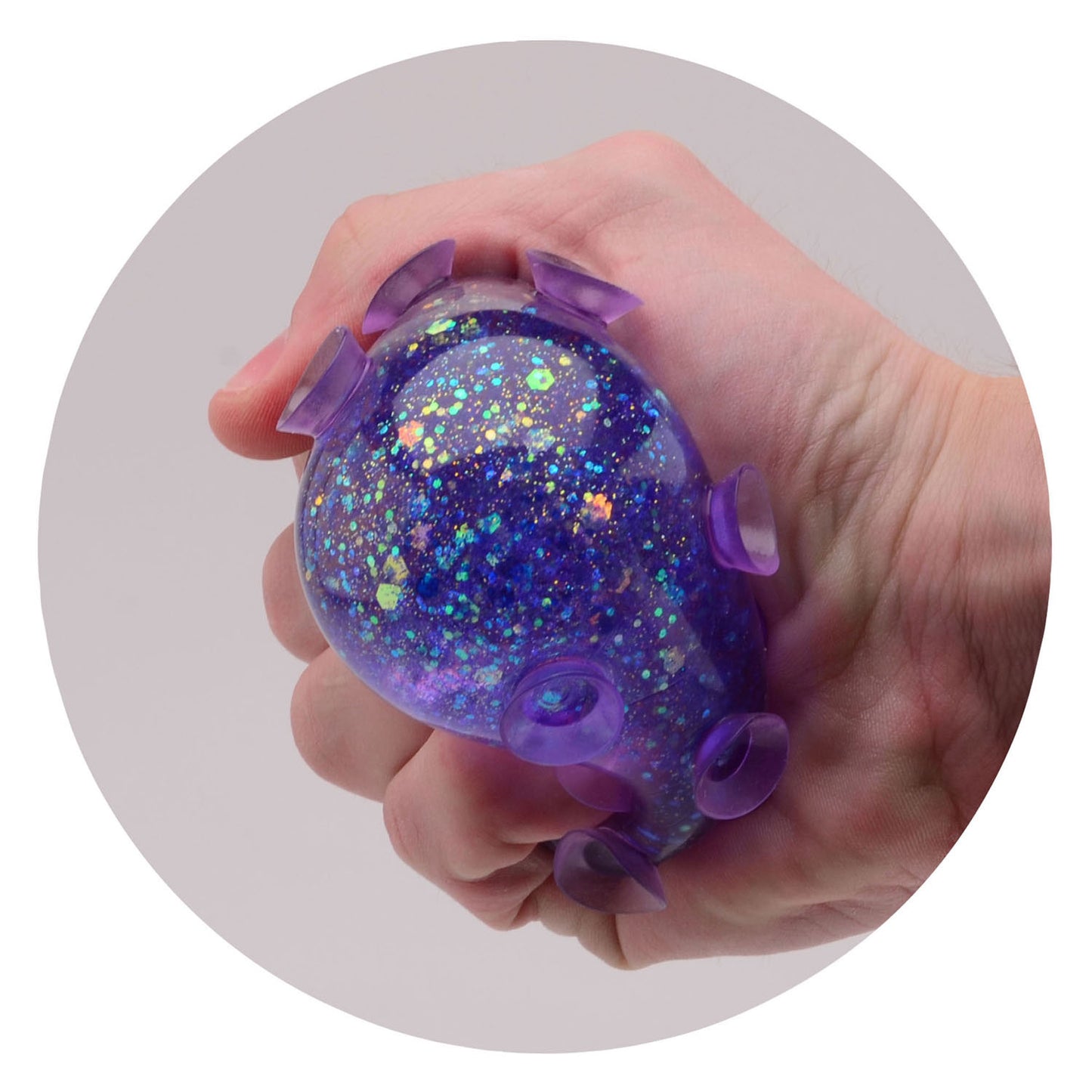 Balle de ventouse de paillettes Johntoy