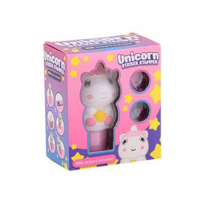 Tampon autocollant licorne Johntoy