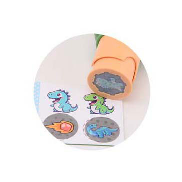 Tampon autocollant dinosaure Johntoy