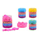 Sable de jeu coloré Johntoy en pot, 450gr.