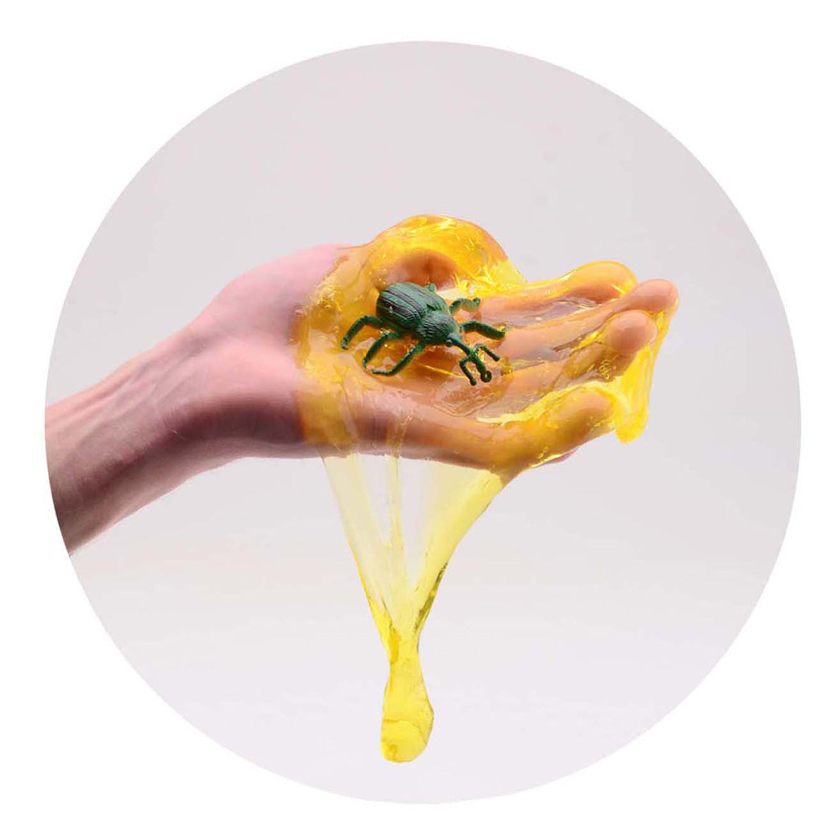 Johntoy slime avec insecte - 6cm