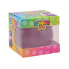 Johntoy poussant lentement la balle de compression, 7cm