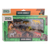 Johntoy ensemble de jeu d'animaux sauvages 12 pièces en boîte