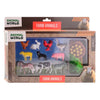 Johntoy ensemble de jeu d'animaux de la ferme 19 pièces en boîte