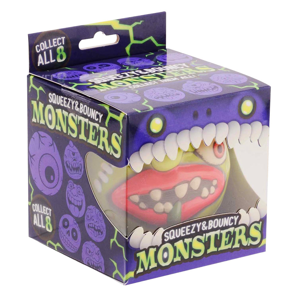 Johntoy presse la boule de monstre