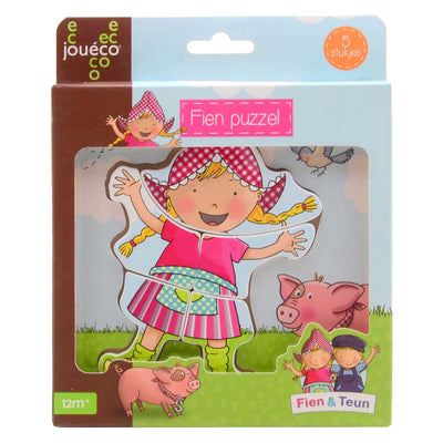 Johntoy jouéco® fien teun puzzle en bois fien