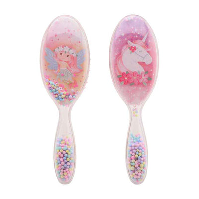 Johntoy lala brosse à cheveux licorne sur carte 2 cul