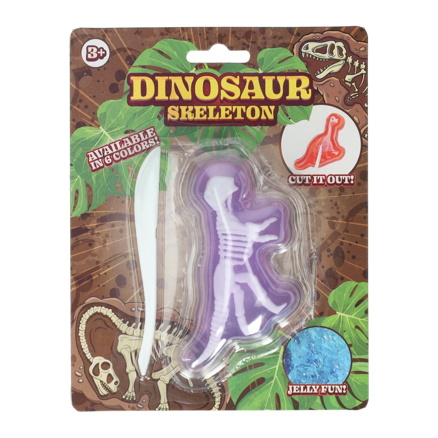 Johntoy a découpé le squelette dino slime