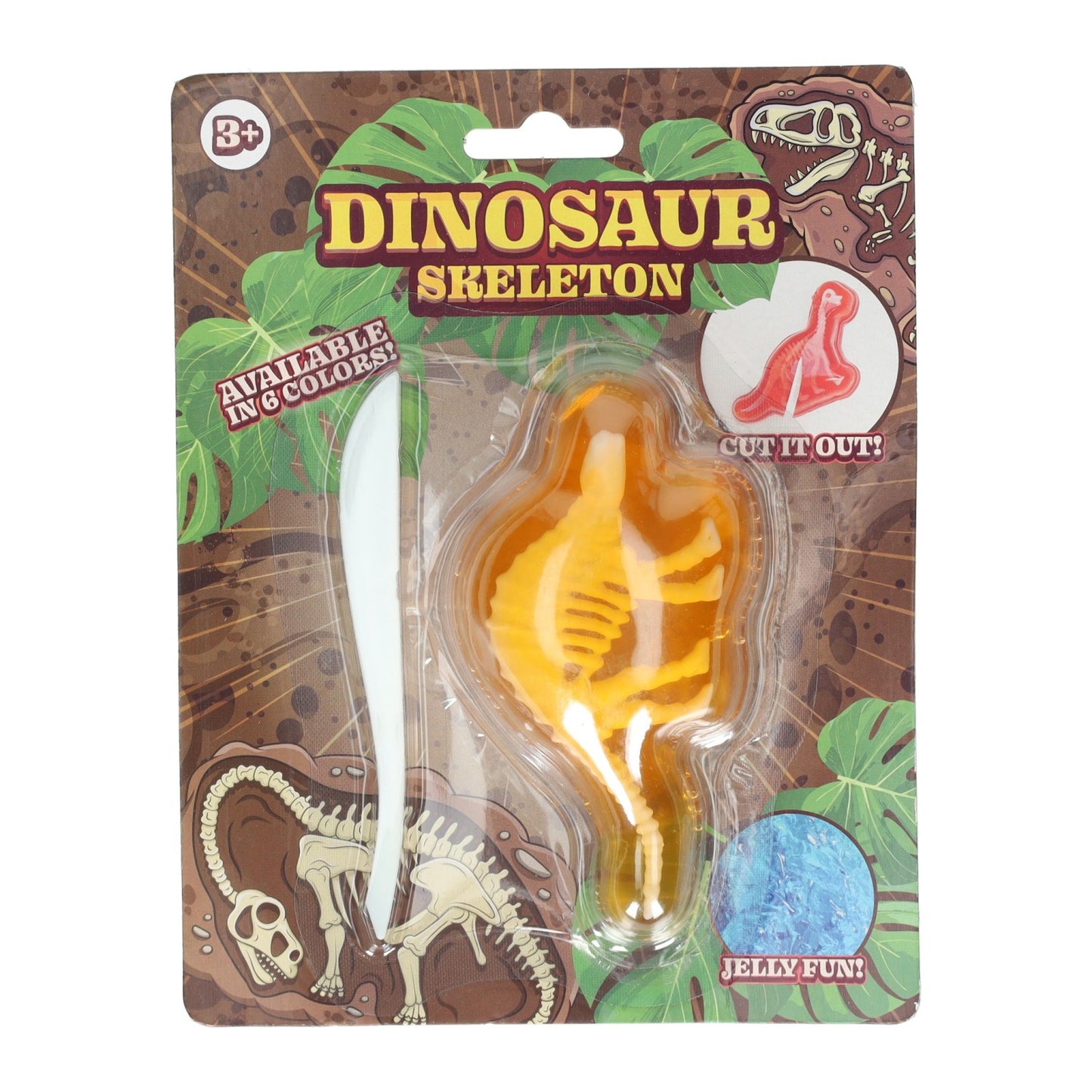 Johntoy a découpé le squelette dino slime