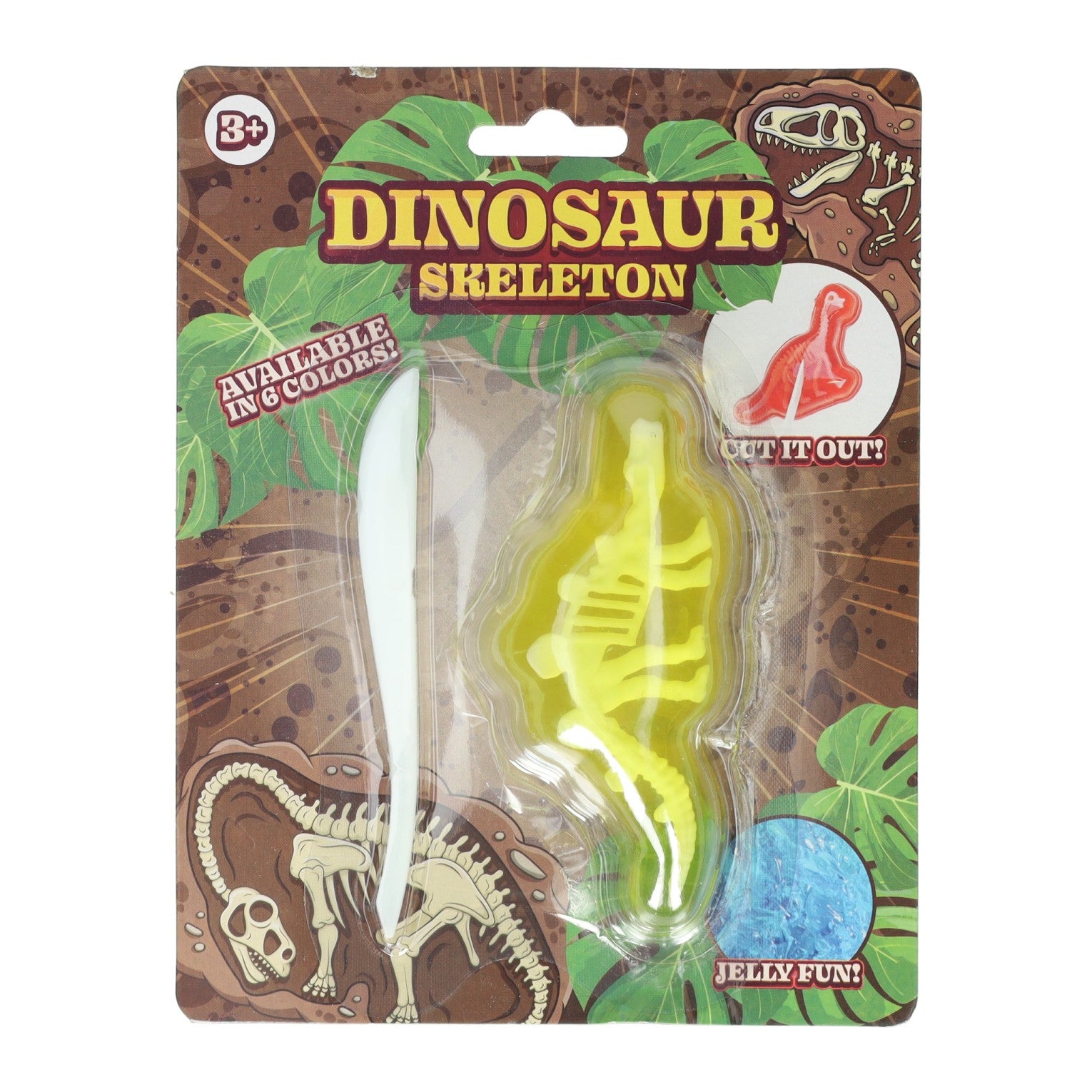 Johntoy a découpé le squelette dino slime