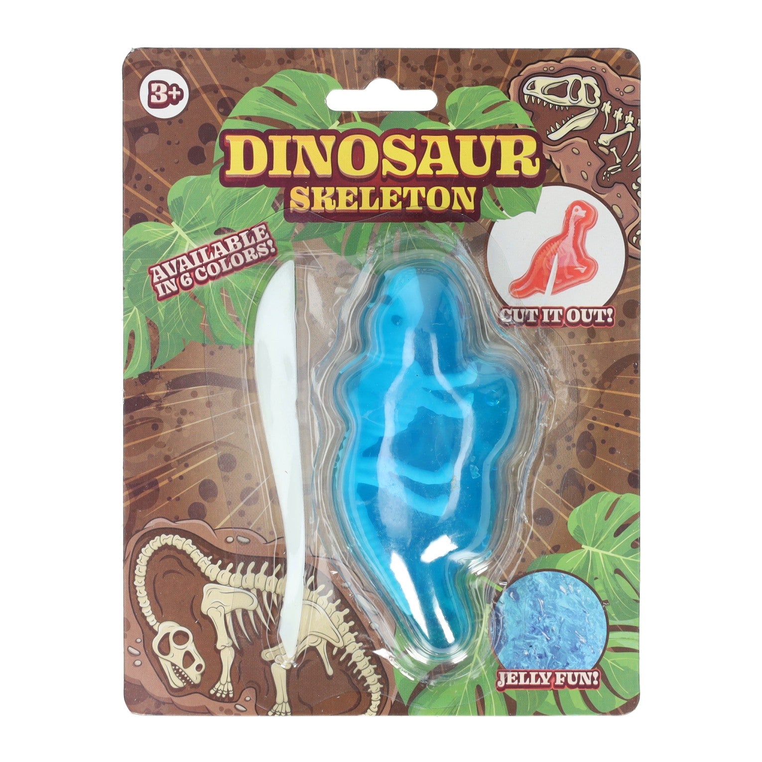 Johntoy a découpé le squelette dino slime