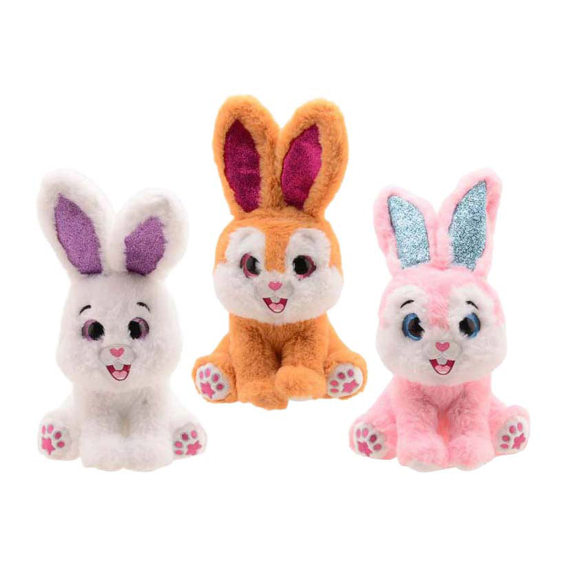 Johntoy peluche lapin surprise dans une boîte