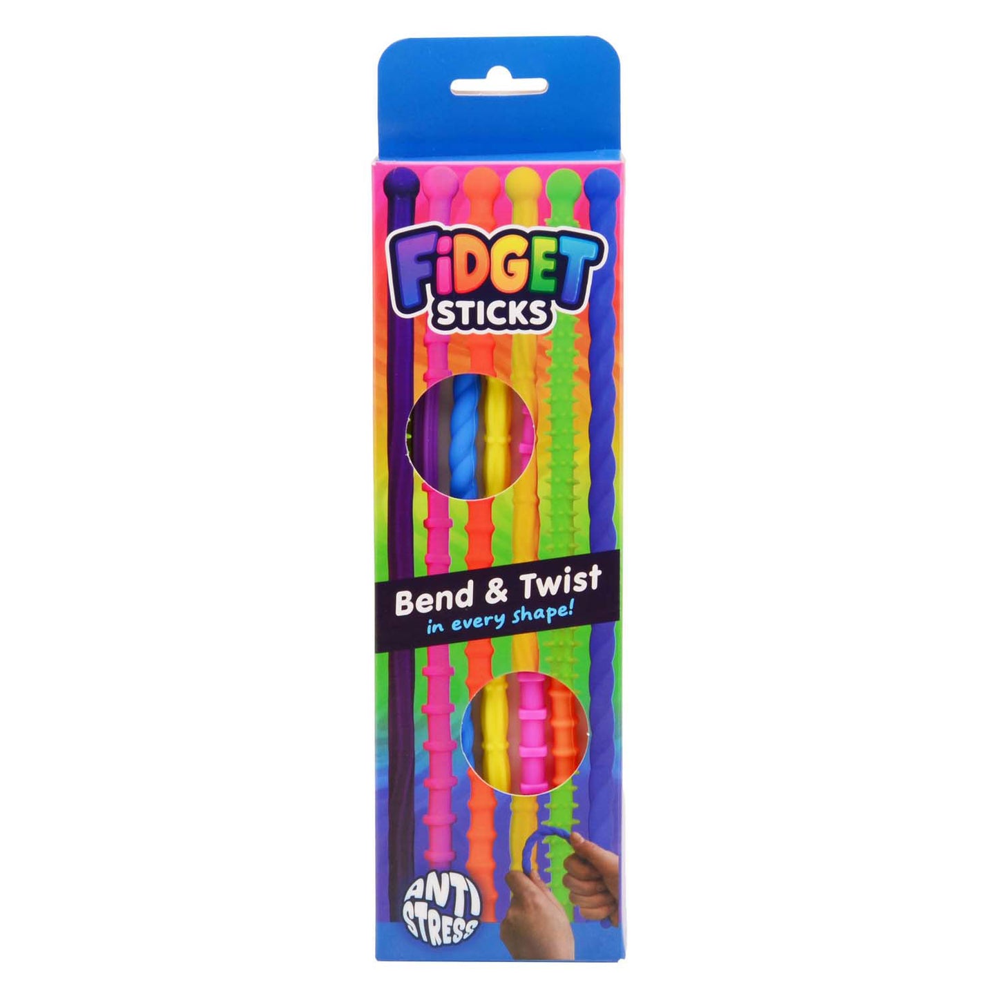 Johntoy anti-stress fidget twisters - 6 pcs.