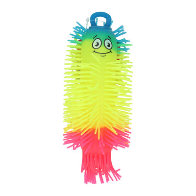 Ver pelucheux multicolore Johntoy - 21cm