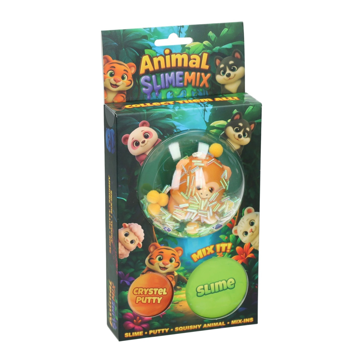 Johntoy jungle multipack - mastic, slime squeez