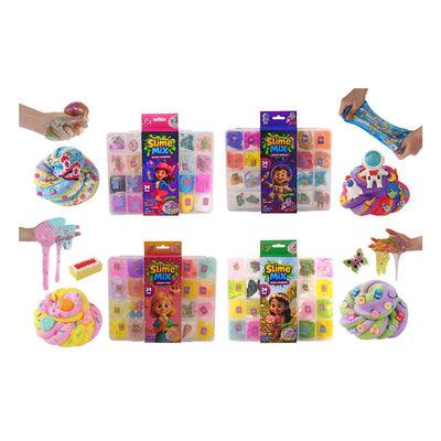 Mastic, slime et accessoires Johntoy - 24 pcs.