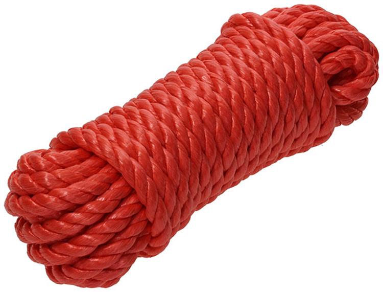 Mack 1014010 - fil pp torsadé orange 10mm 10m | 5 pièces