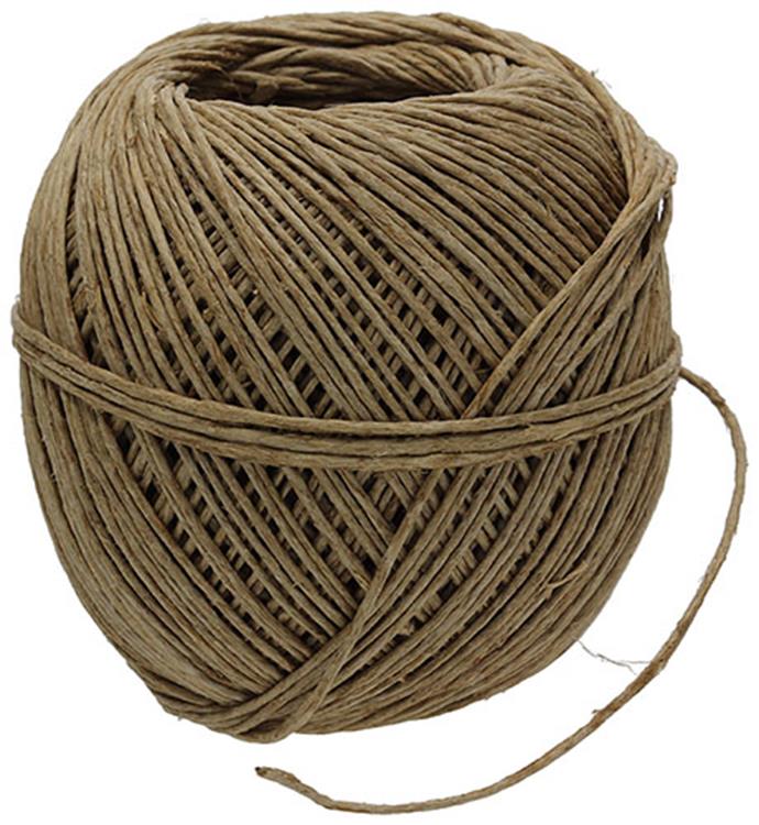Mack 1014011 - bobine de lin corde d'emballage 1,2mm 90m | 10 pièces