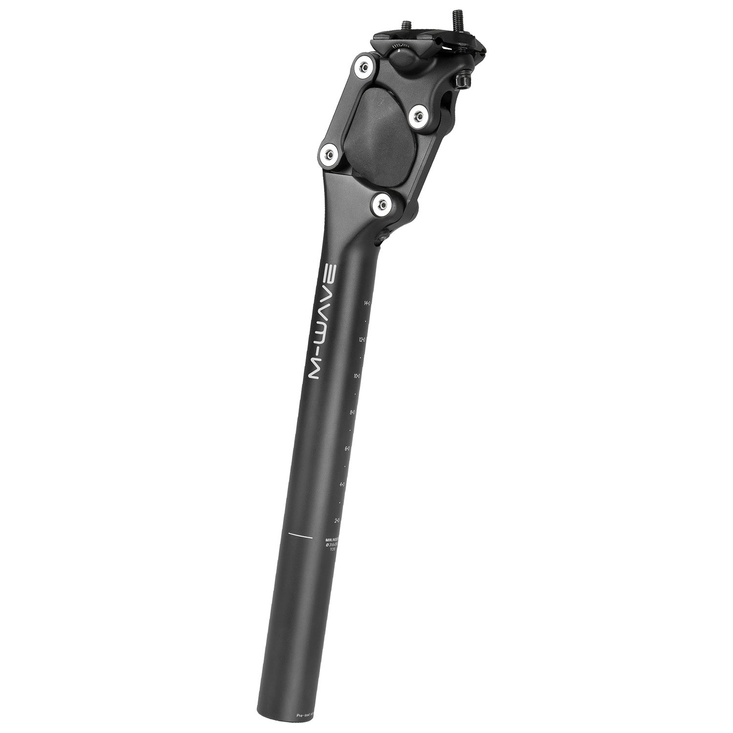 Tige de selle à parallélogramme à quatre ressorts M-wave