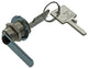 Mack 1014020 - serrure pour armoire aux lettres nickelée 20 mm | 5 pièces