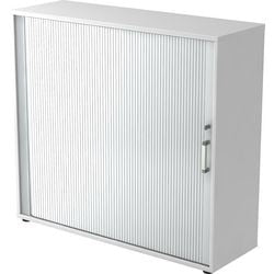 Classeur Bach 3fh Hammerer bois blanc, métal