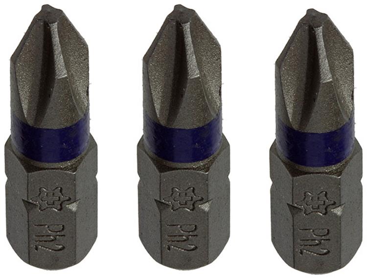 Mack 1018290 - embout de tournevis ph2 l25mm 3pcs | 5 pièces