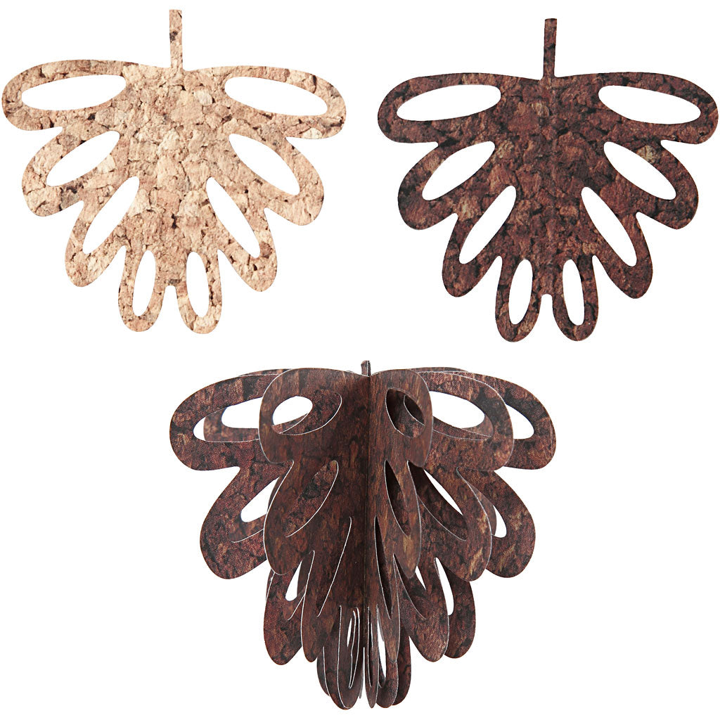 Cônes en papier Vivi Gade, h : 6,8 cm, 120 g, 6 pièces 1 boîte