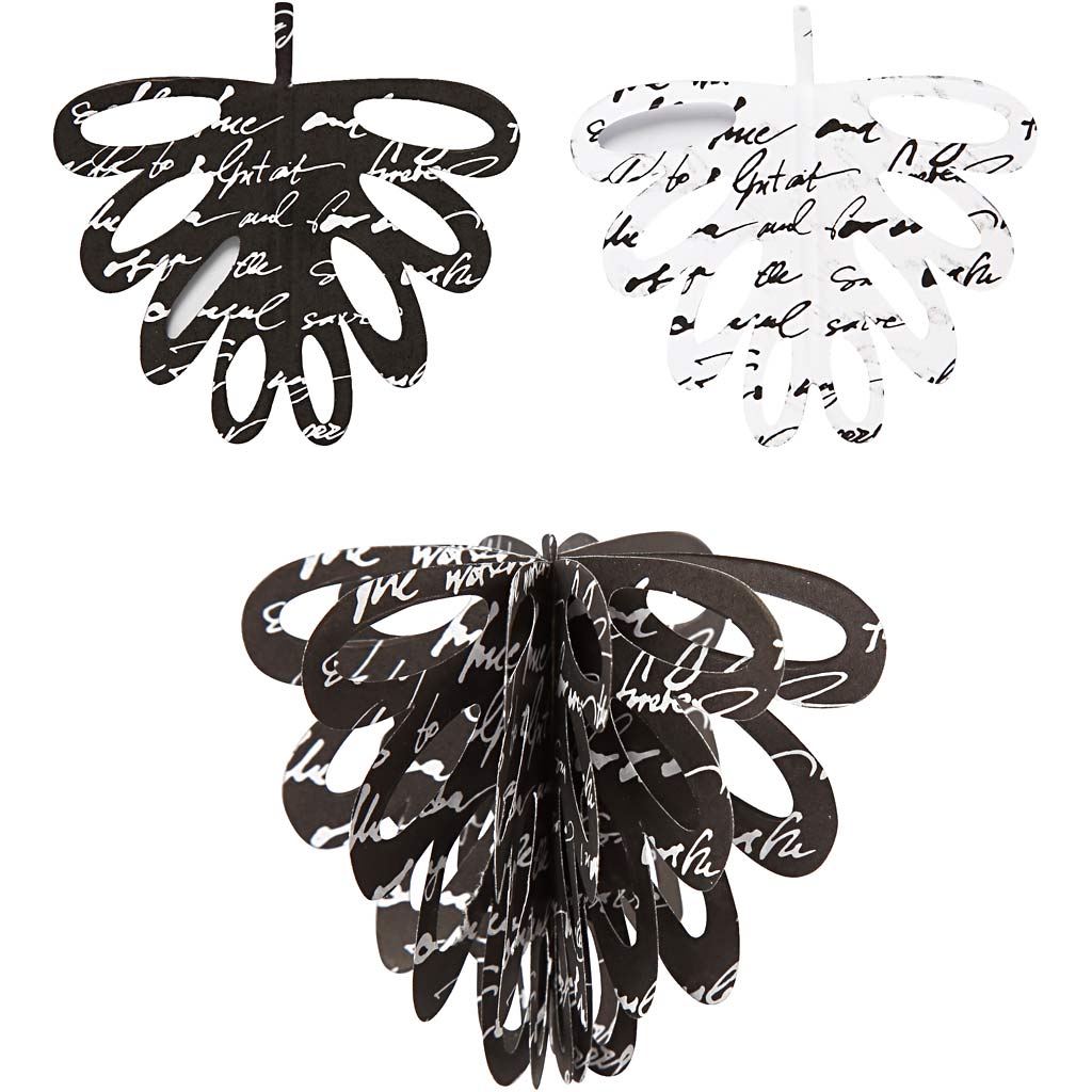 Cônes en papier Vivi Gade, h : 6,8 cm, 120 g, 6 pièces 1 boîte