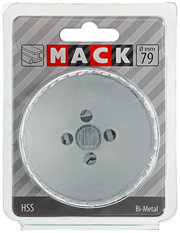 Mack 1018334 - scie cloche bimétallique ø 79mm | 3 pièces
