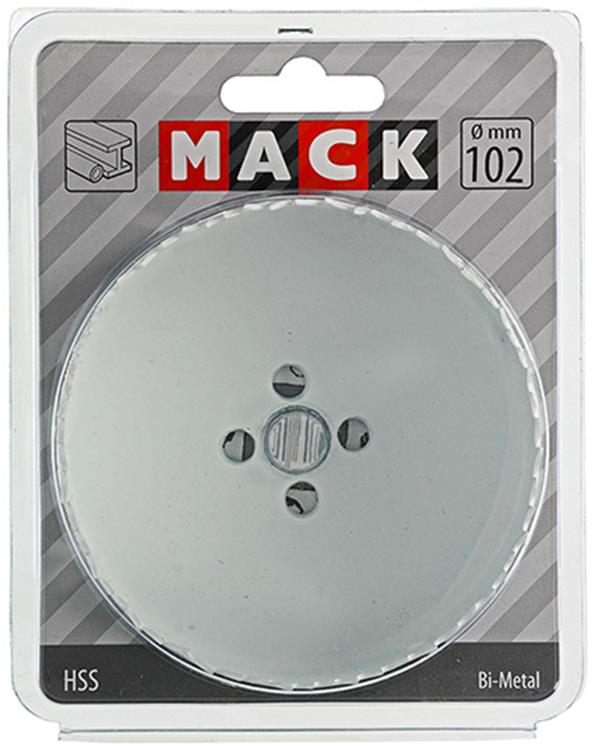 Mack 1018336 - scie cloche bimétallique ø 102mm | 3 pièces