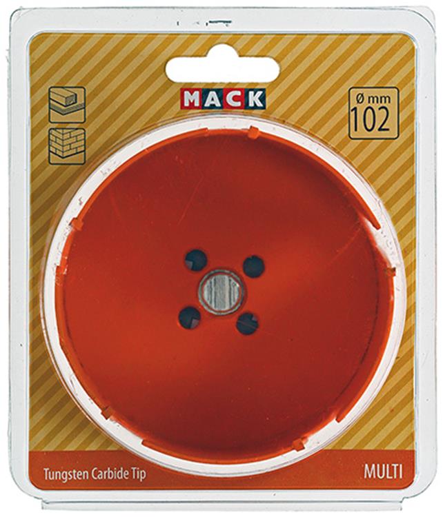 Mack 1018355 - scie cloche multi TCT ø 102mm | 3 pièces