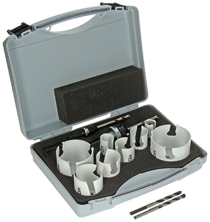 Mack 1018369 - jeu de scies-cloches pour électricien 14 pièces | 3 pièces