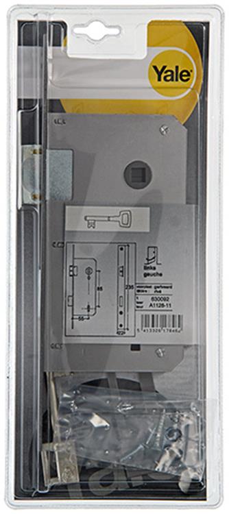 Yale 1019020 - 1 serrure double mortaise gauche a1126 55mm | 1 pièce